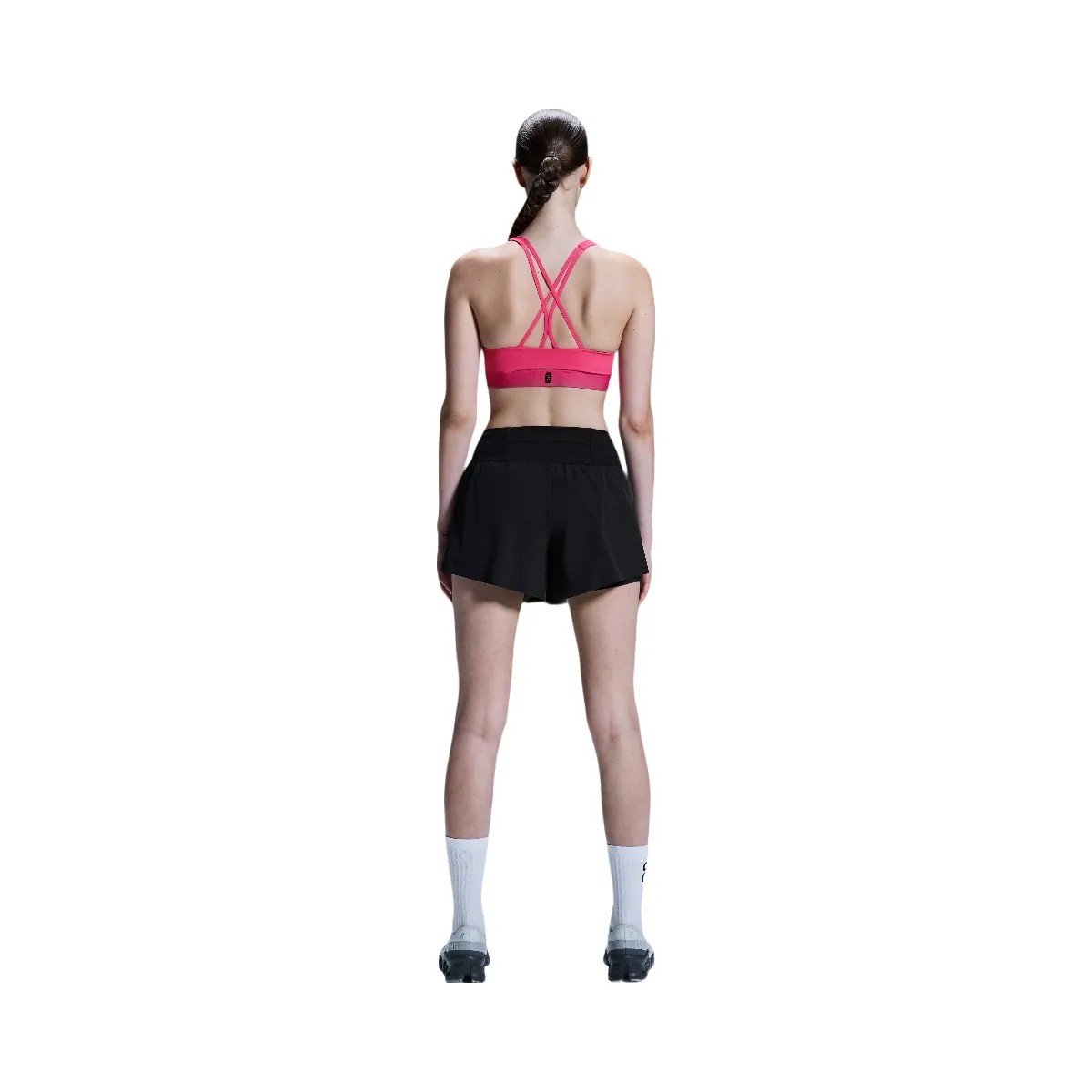 On Running Shorts Black  - HypeFly India View 2