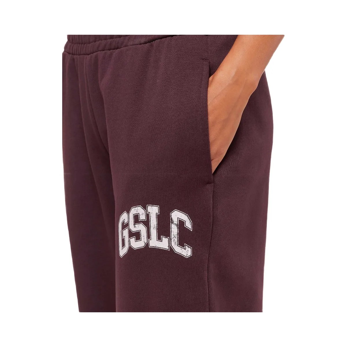 Gymshark GSLC Lifting Club Straight Leg Joggers - Cherry Purple - HypeFly India View 3