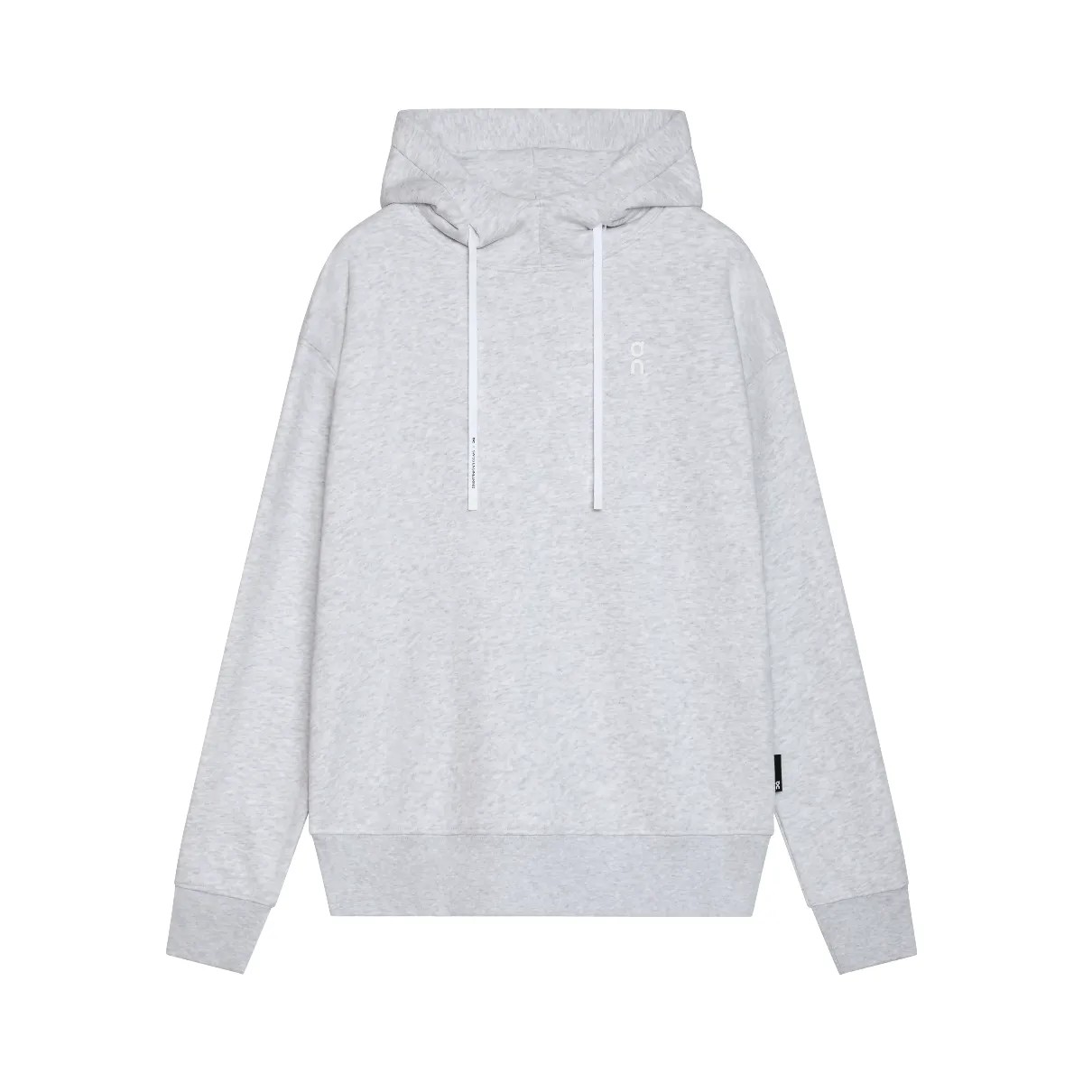 On Club Hoodie Smash Grey Heather  - HypeFly India View 1