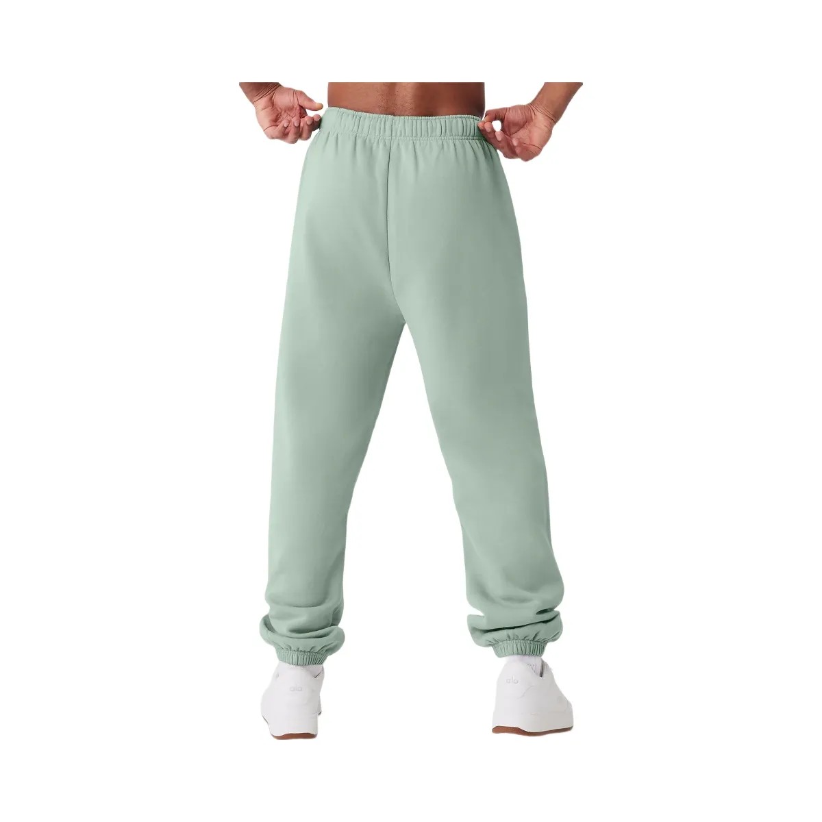 Alo Men's Accolade Sweatpant - Icy Sage - HypeFly India View 3