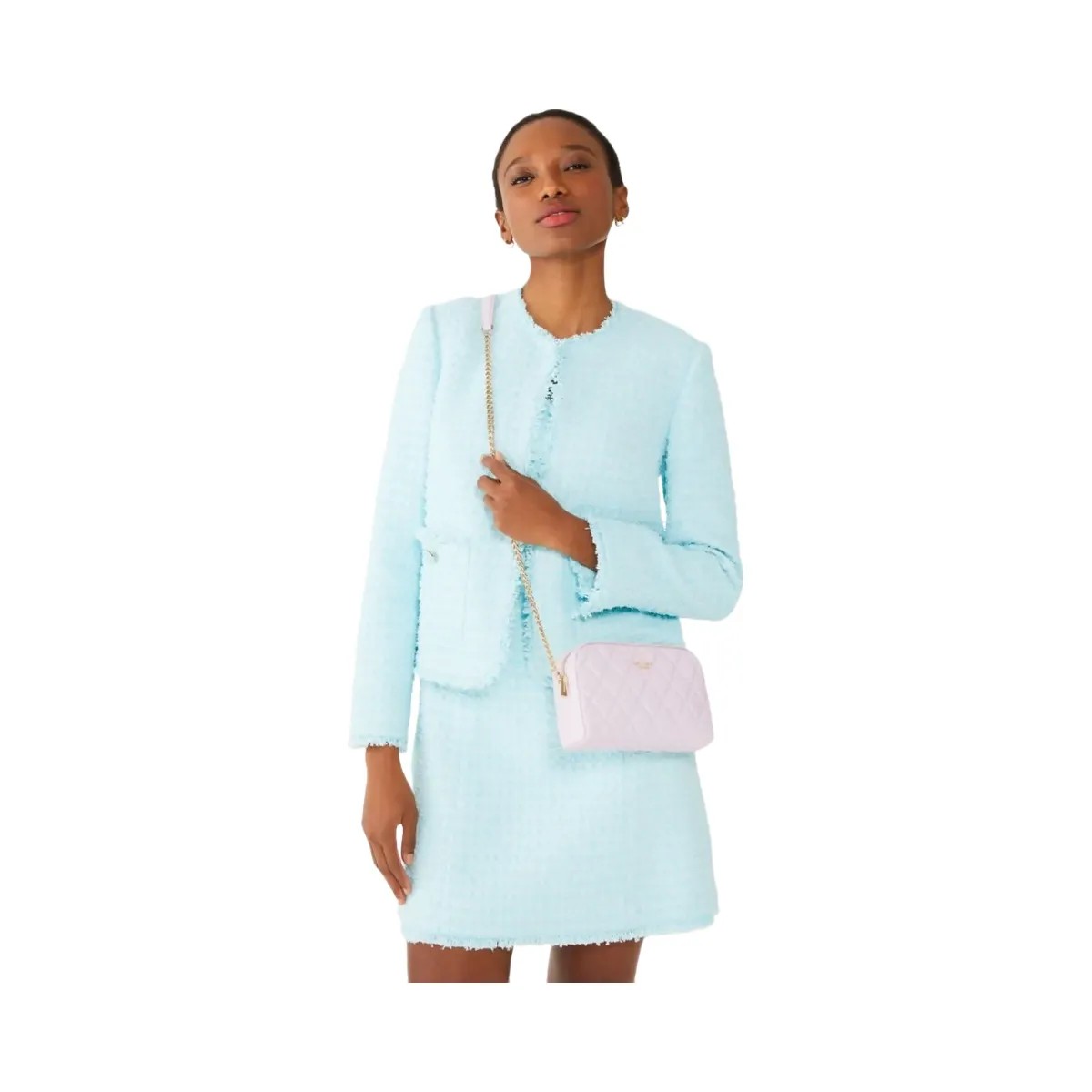 Kate Spade Carey Chain Camera Bag Pale Amethyst - HypeFly India View 2