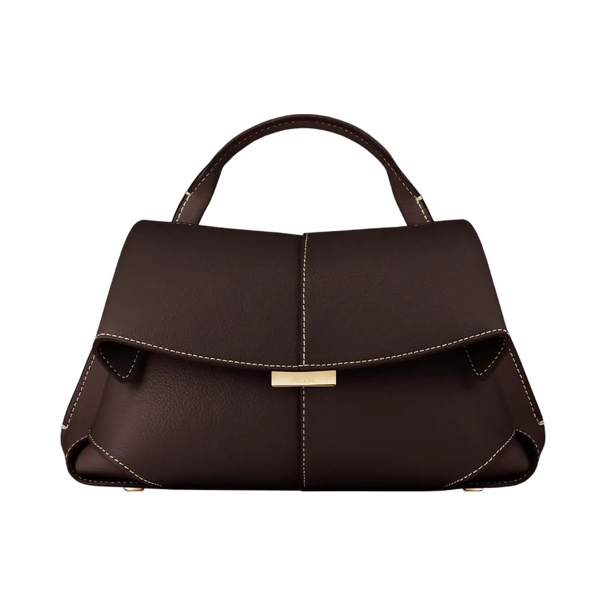 Polene Mokki Mini Textured Ebony - HypeFly India View 1