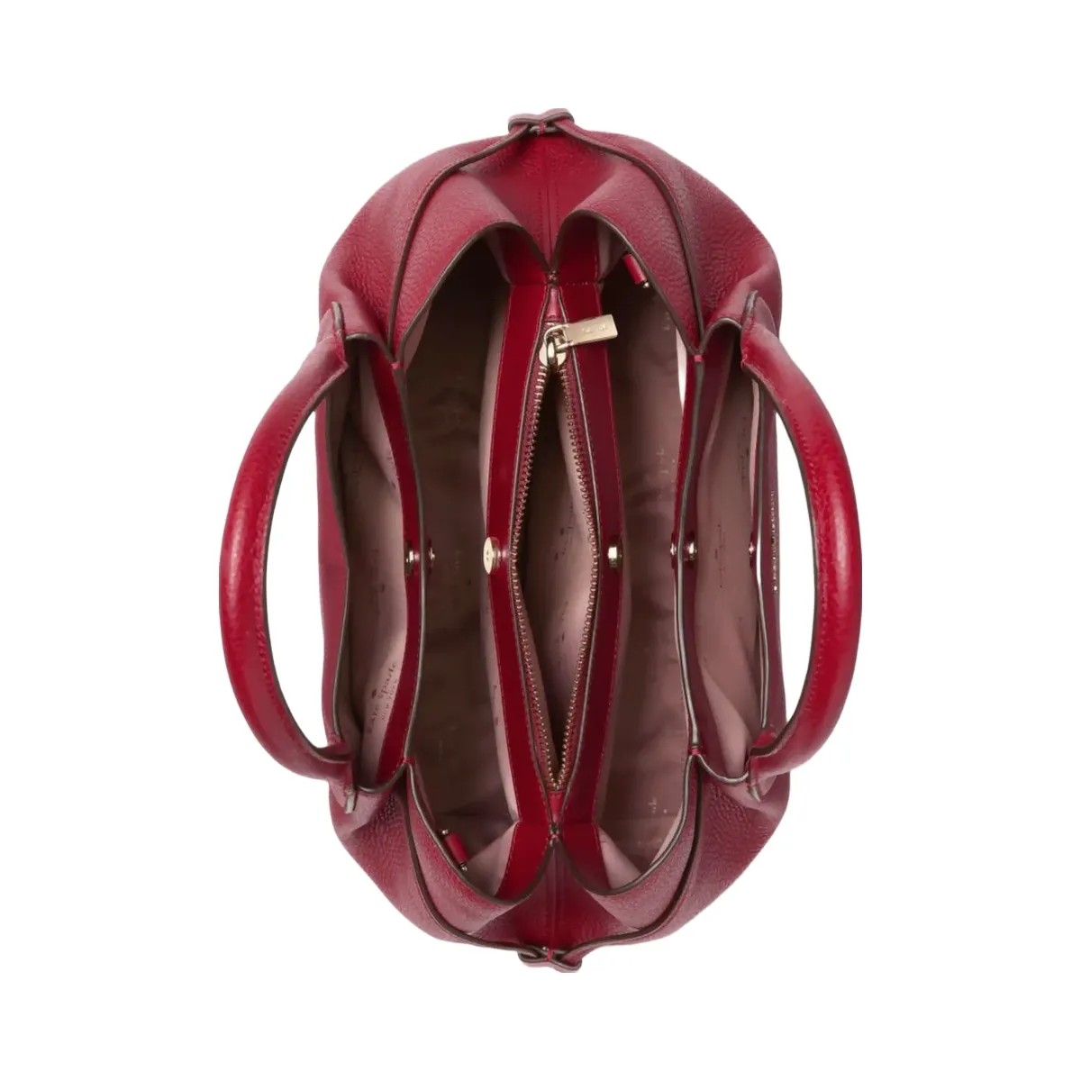 Kate Spade Dumpling Large Satchel Red Jam - HypeFly India View 3