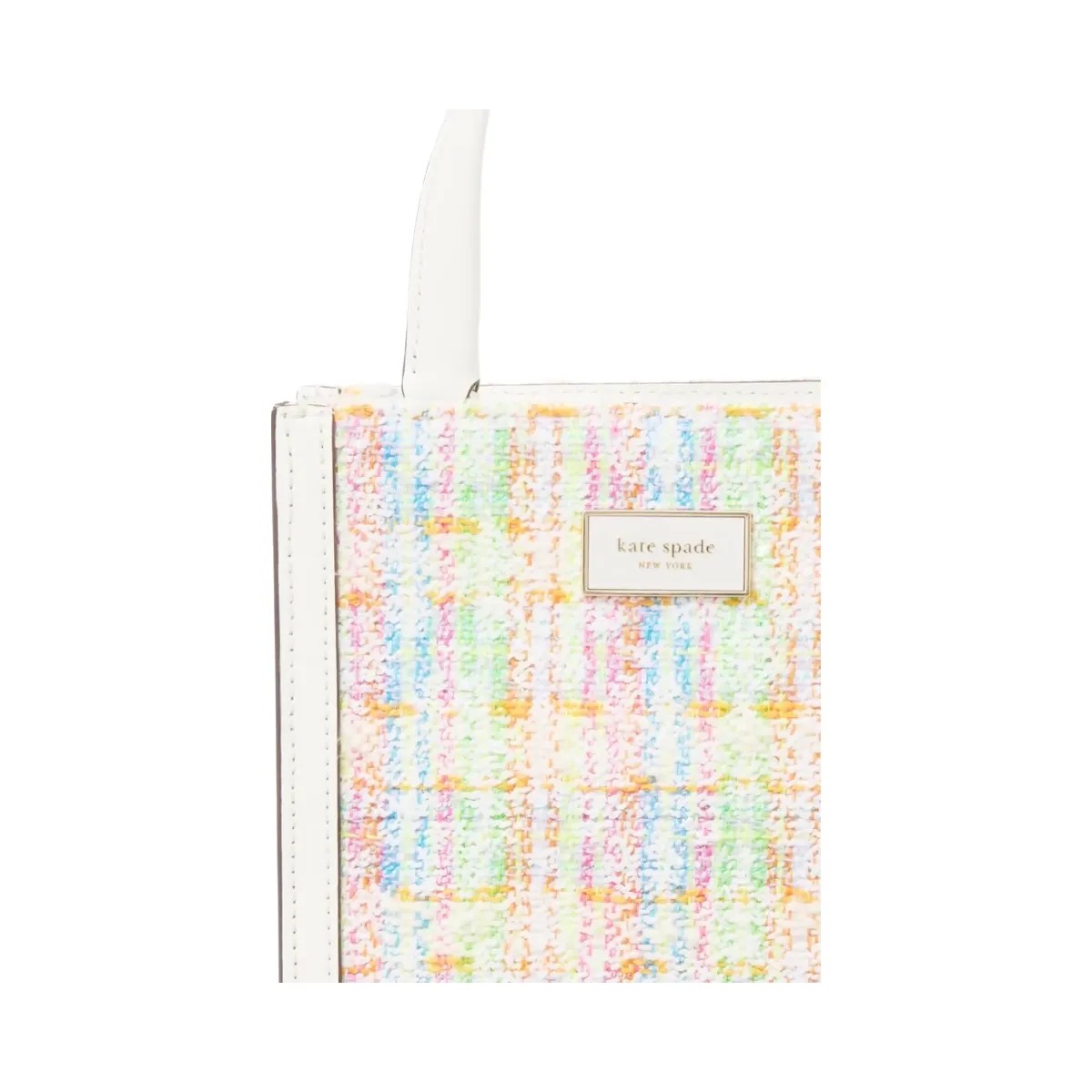 Kate Spade Manhattan Tweed Mini Tote Multi - HypeFly India View 6