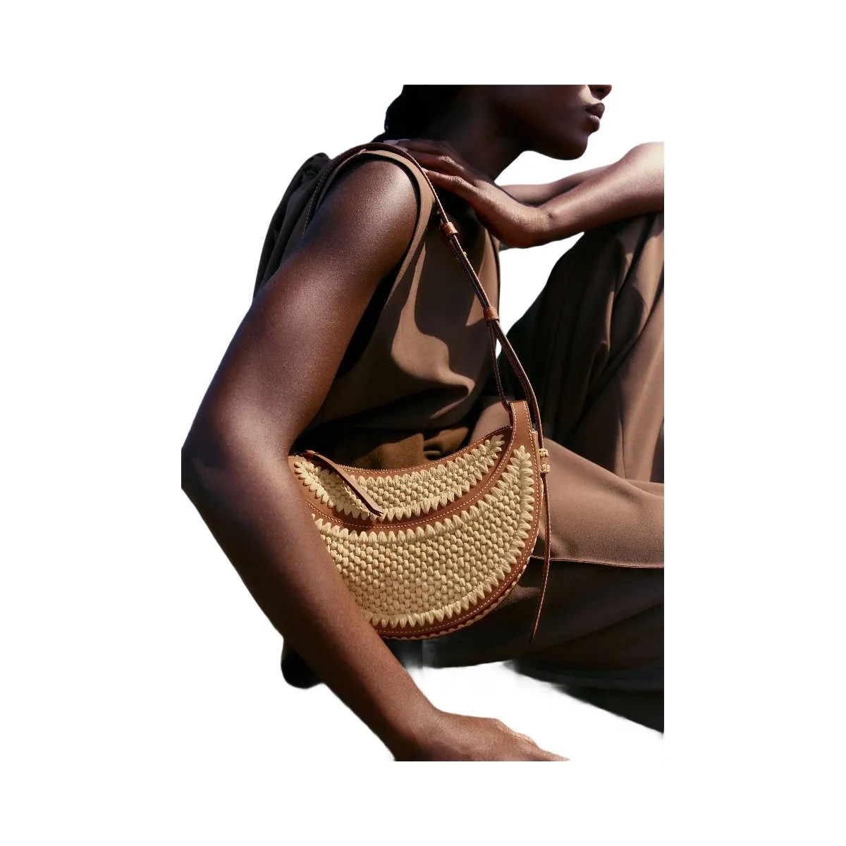Polene Numero Dix Raffia - HypeFly India View 3