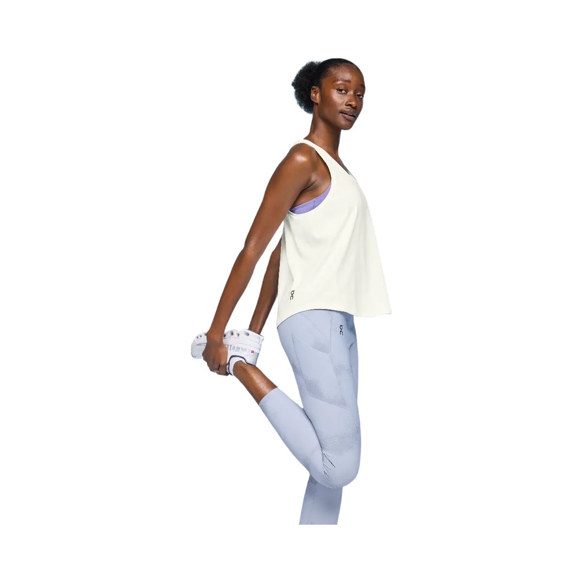 On Focus Tank White - HypeFly India View 2