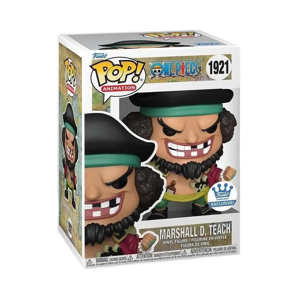 Funko Pop! Anime: One Piece - Marshall D. Teach #1921 - HypeFly India View 1
