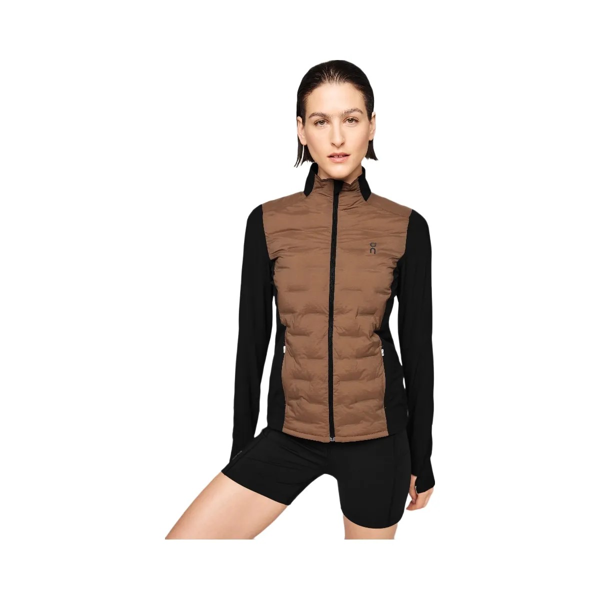 On Climate Jacket Cocoa | Black - HypeFly India View 2