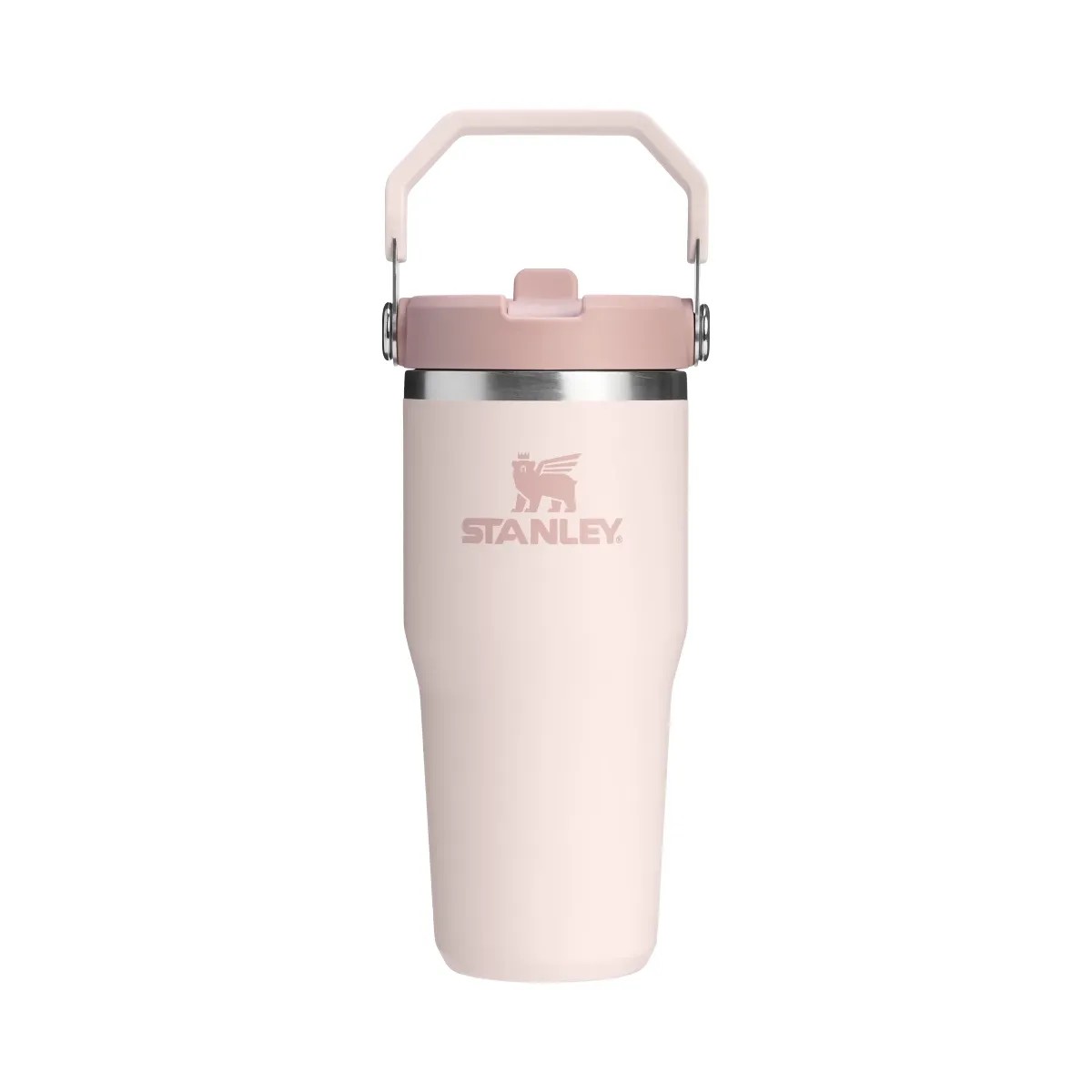 Stanley IceFlow Flip Straw Tumbler (14OZ) Rose Quartz - HypeFly India View 1