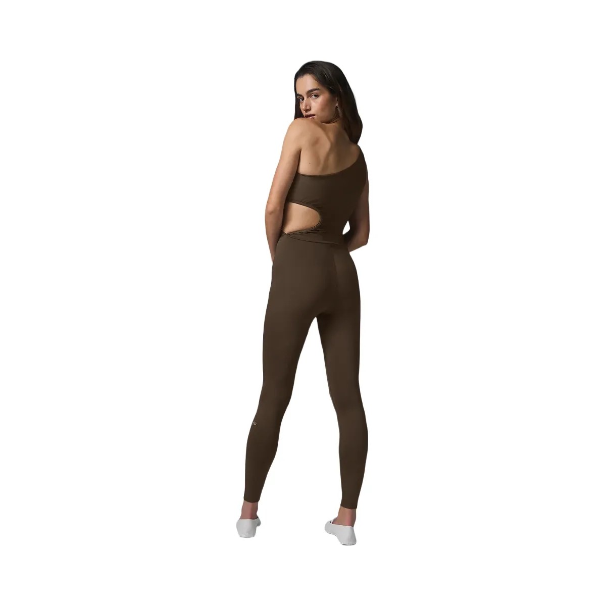 Alo Women's Airlift 7/8 Decadent Bodysuit - Espresso - HypeFly India View 4