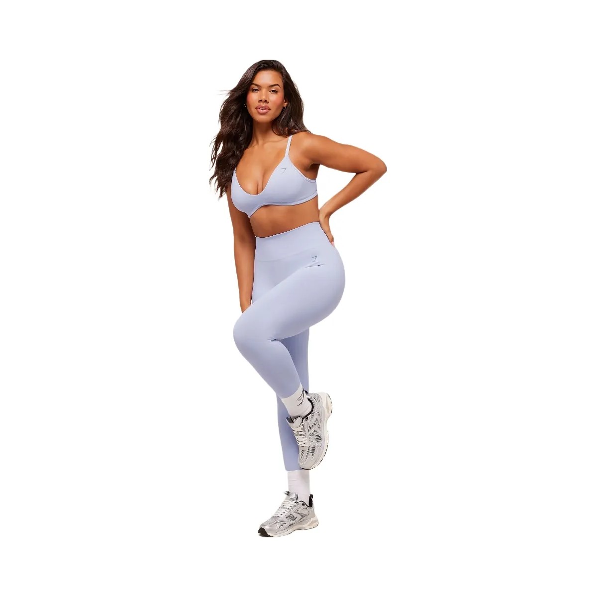 Gymshark Soft Sculpt Leggings - Peri Blue - HypeFly India View 4