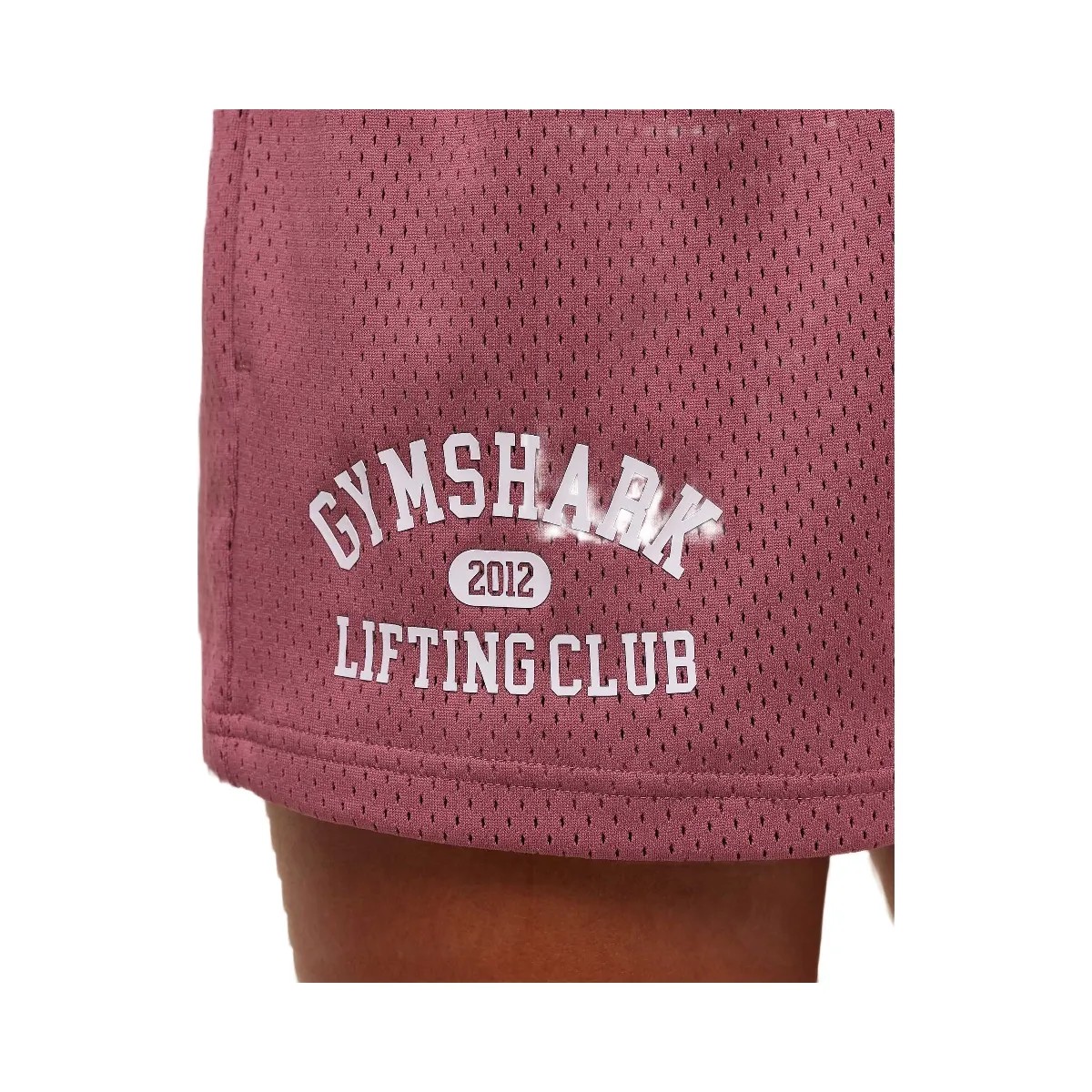 Gymshark Lifting Club Mesh Shorts - Reset Pink - HypeFly India View 4