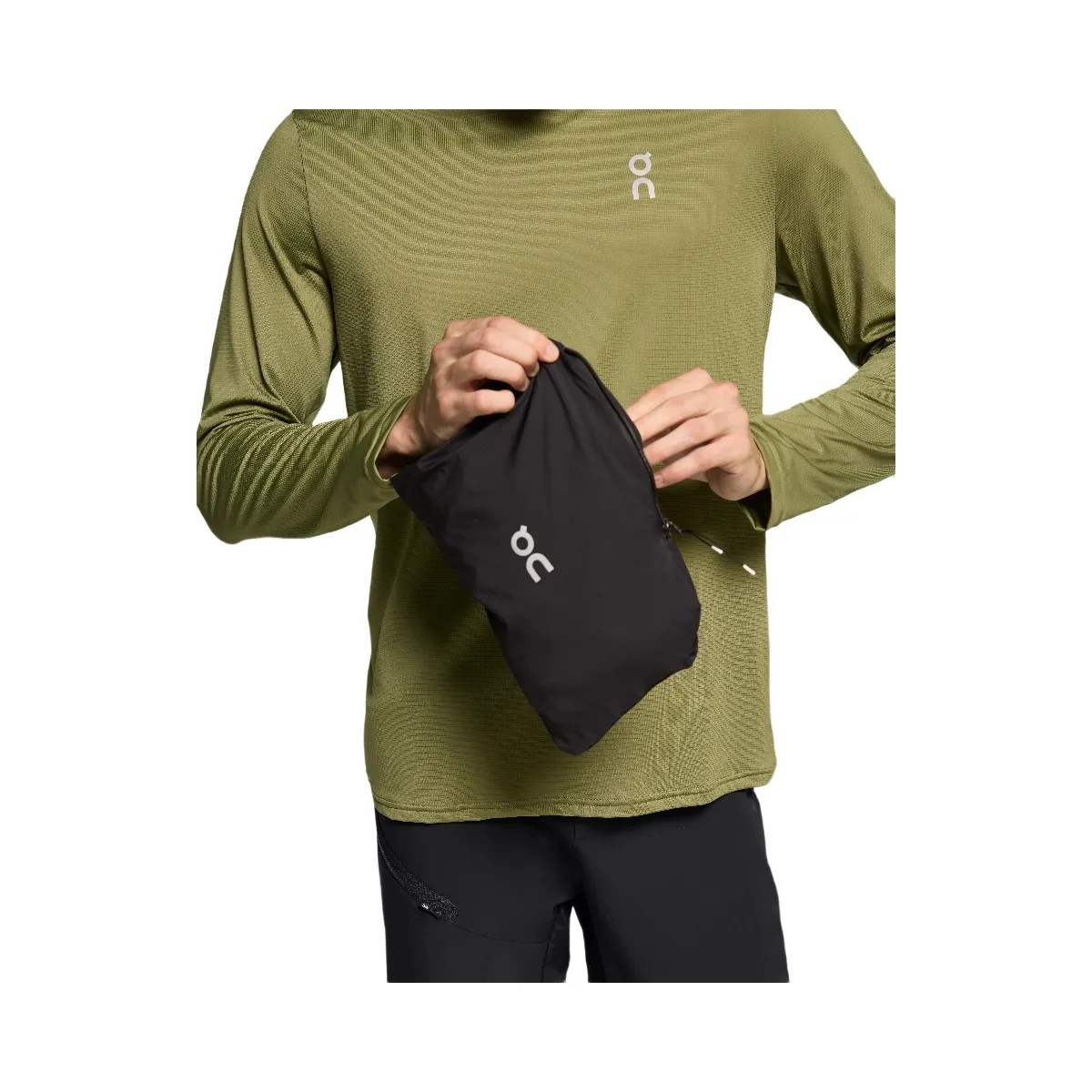 On Core Jacket Black - HypeFly India View 3