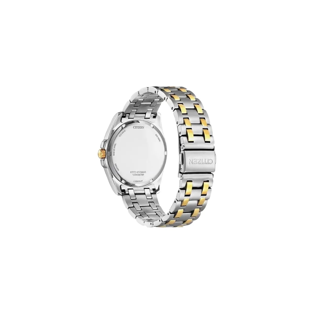 Citizen Men's Stainless Steel Eco-Drive Corso Two-Tone Analog Watch - HypeFly India View 2