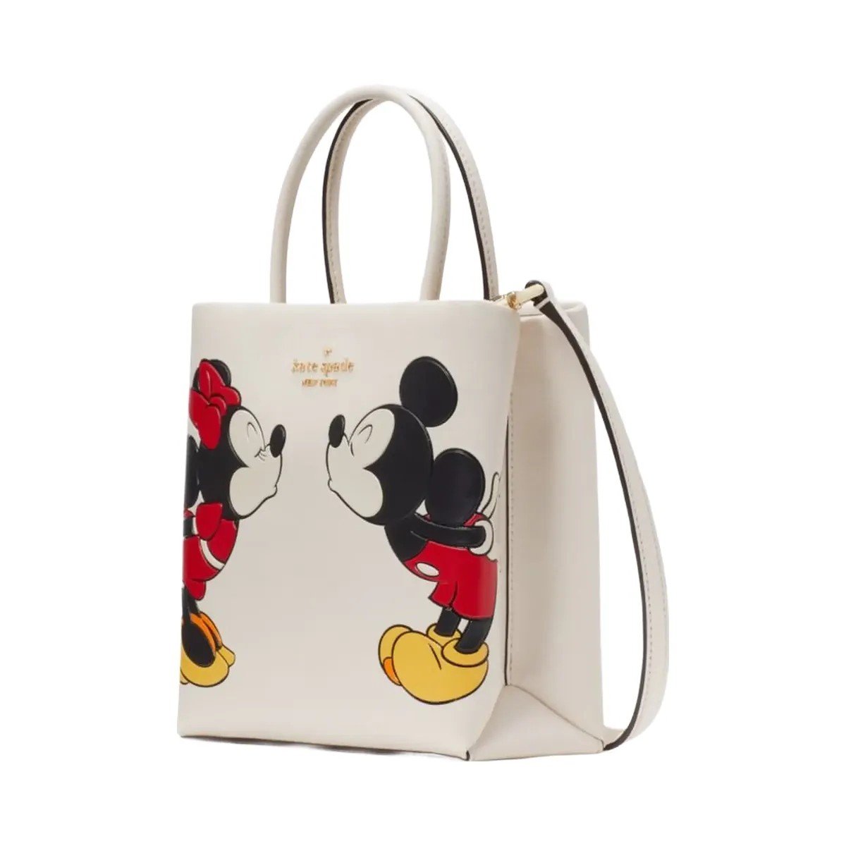 Kate Spade Disney X Kate Spade New York Minnie Mini Tote Parchment Multi - HypeFly India View 3