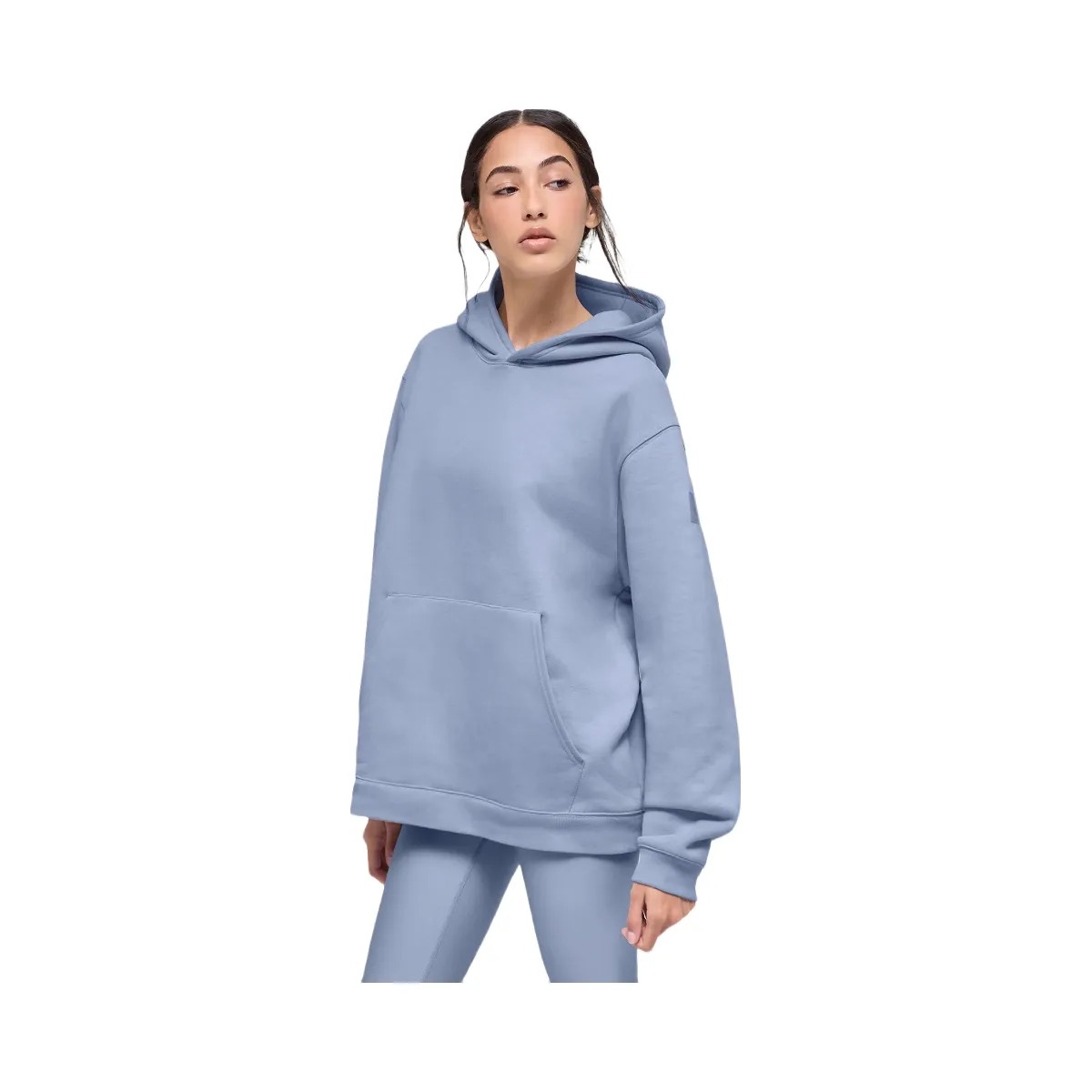 Alo Women's Renown Heavy Weight Hoodie - Winter Frost - HypeFly India View 1