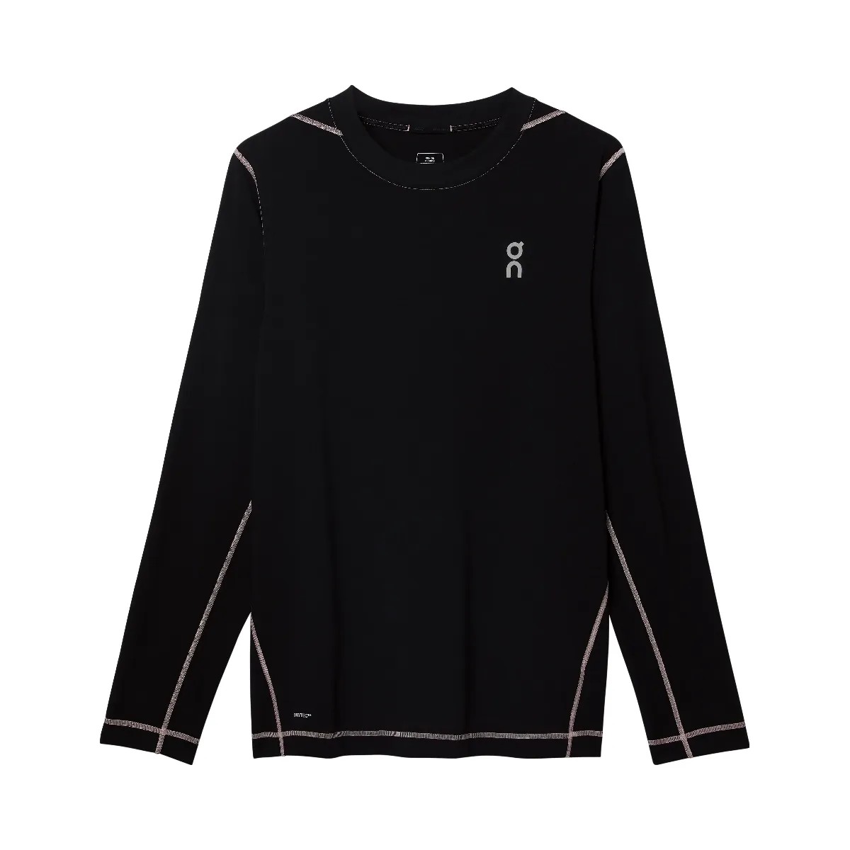 On Train Long-T Graphic Black - HypeFly India View 1