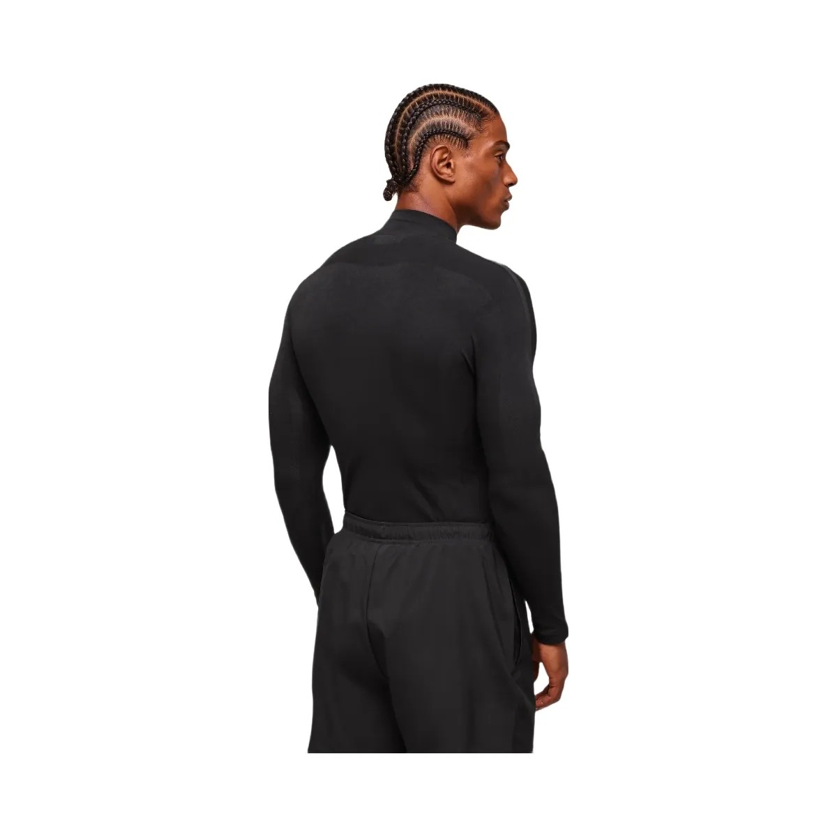 Gymshark everywear Warp Knit 1/4 Zip - Black - HypeFly India View 2