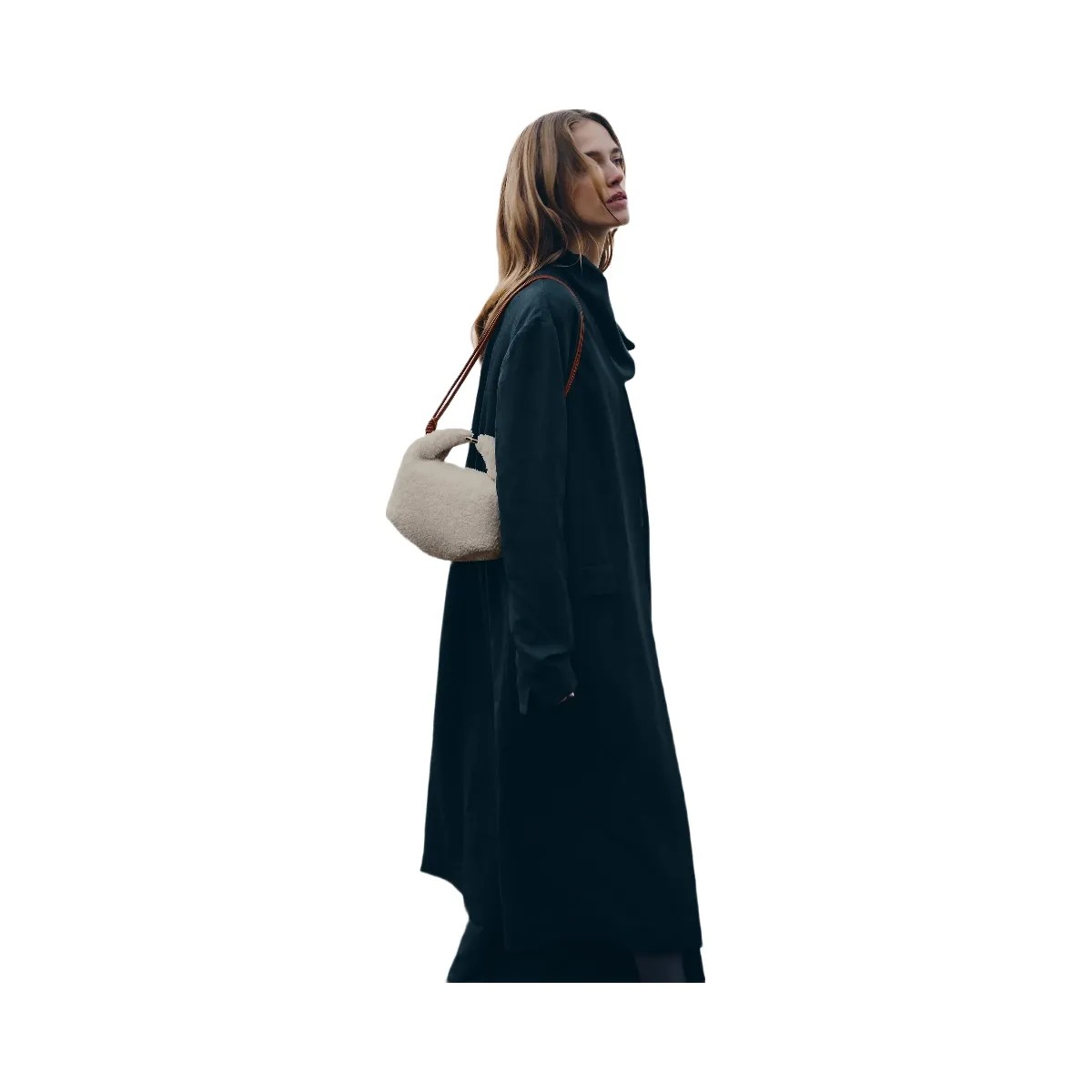 Polene Beri Ecru Shearling - HypeFly India View 7