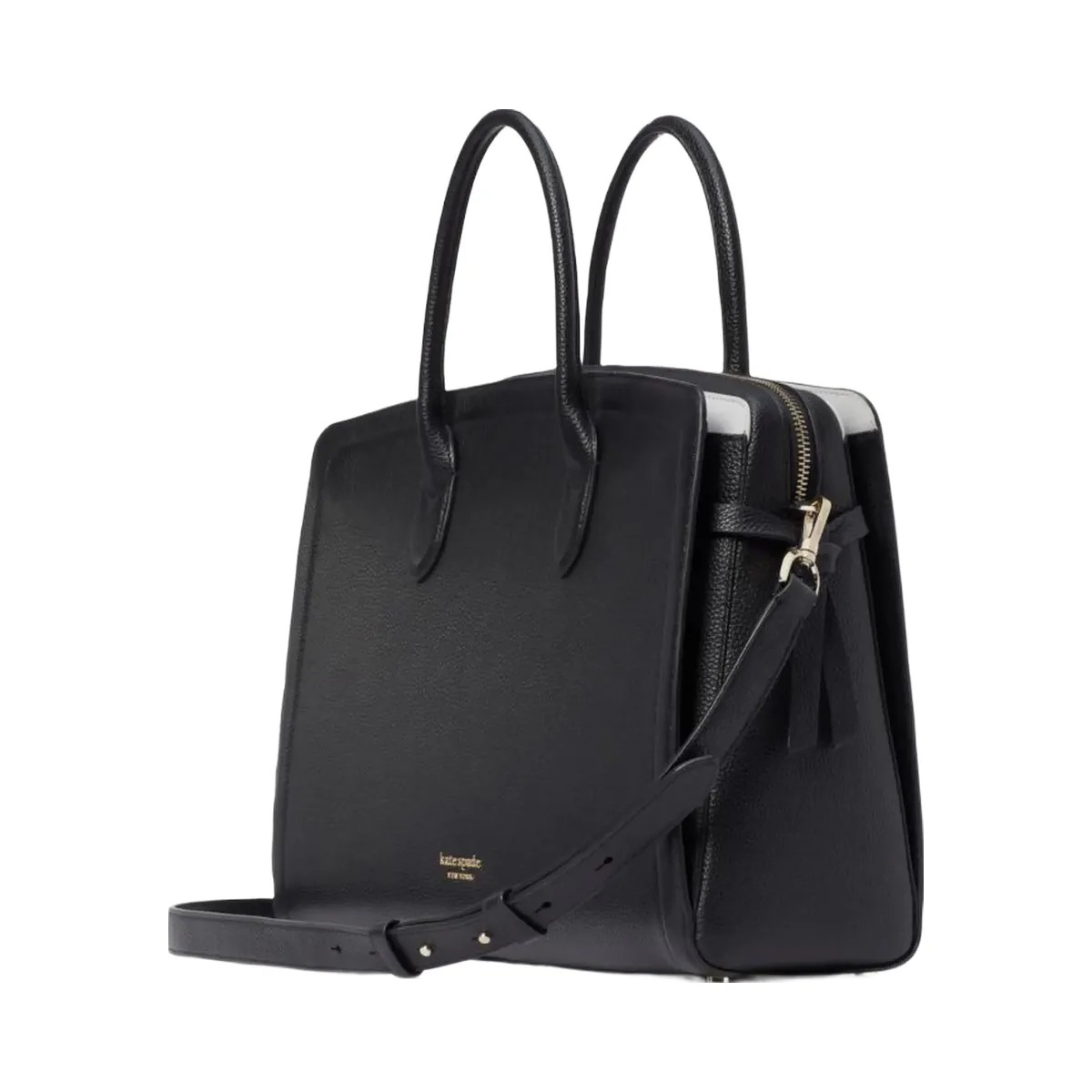 Kate Spade Knott Commuter Bag Black - HypeFly India View 3