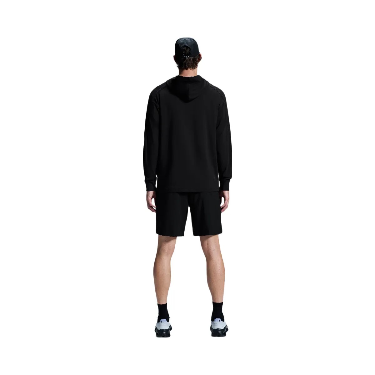 On Studio Hoodie Black - HypeFly India View 3