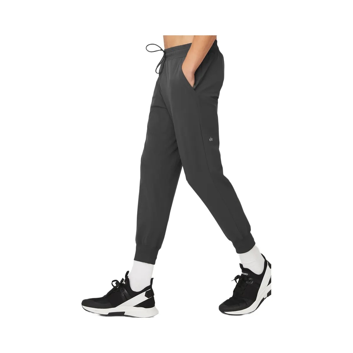Alo Men's Co-Op 7/8 Pant - Anthracite - HypeFly India View 2