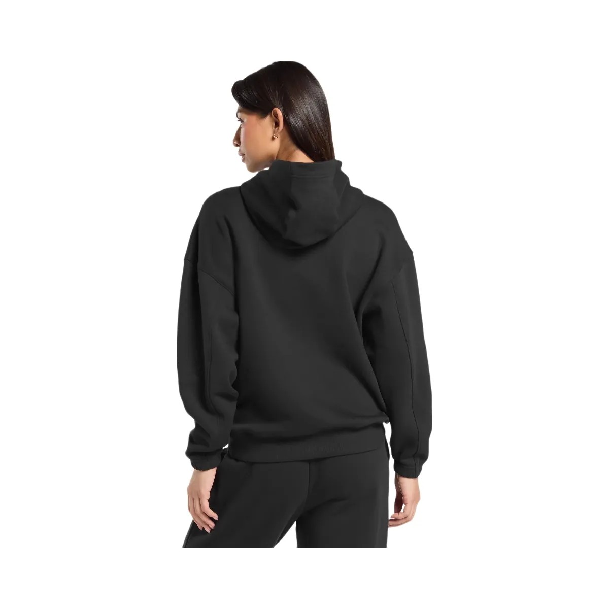 Gymshark Rest Day Sweats 2.0 Oversized Hoodie - Black - HypeFly India View 2
