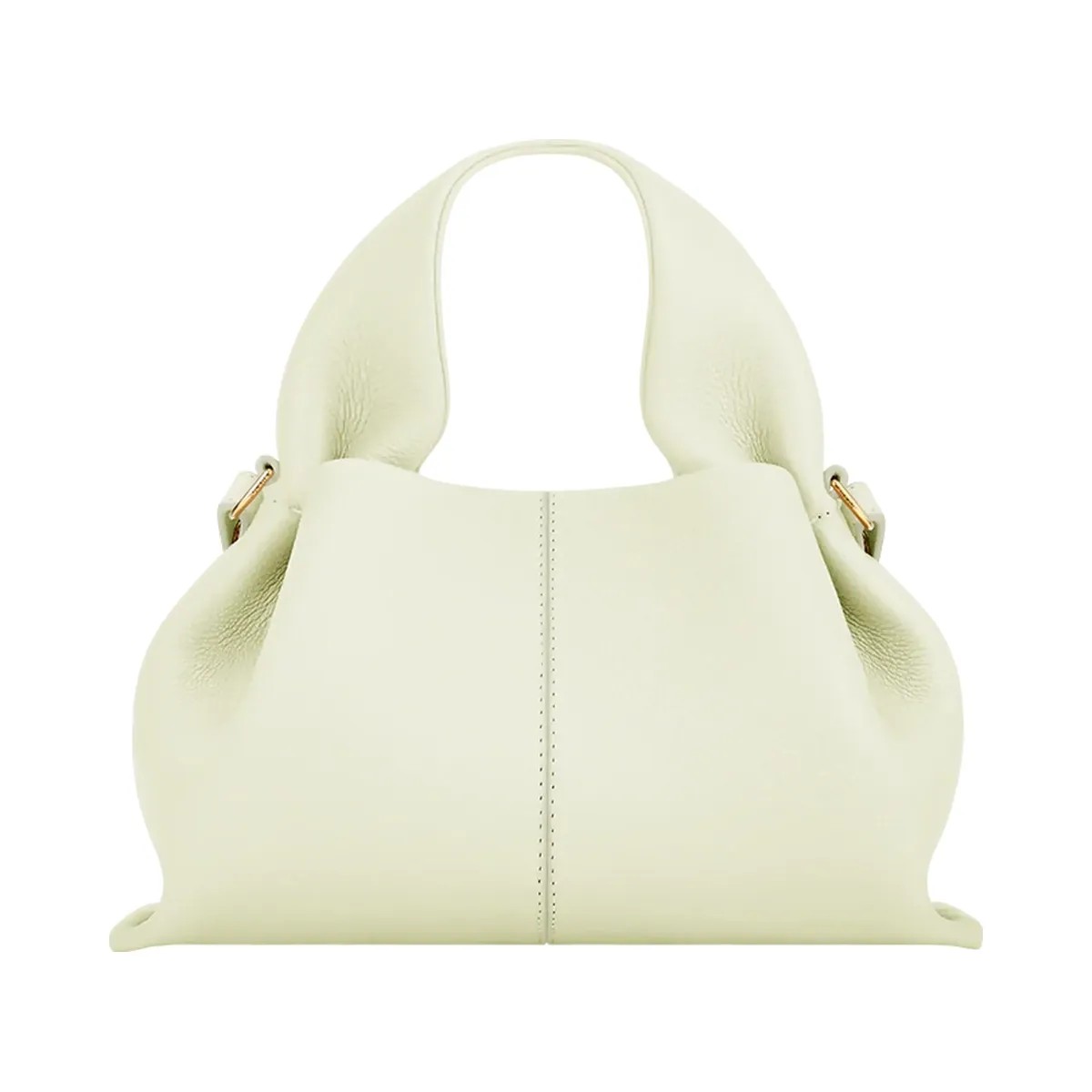 Polene Numero Neuf Mini Textured Aloe - HypeFly India View 1