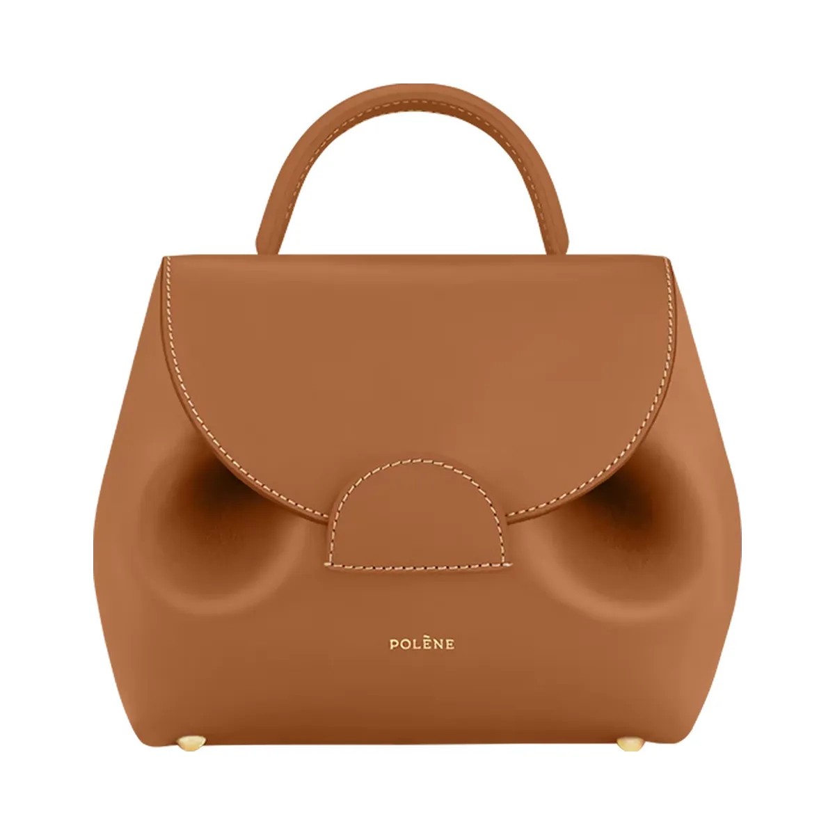 Polene Numero Un Nano Smooth Camel - HypeFly India View 1