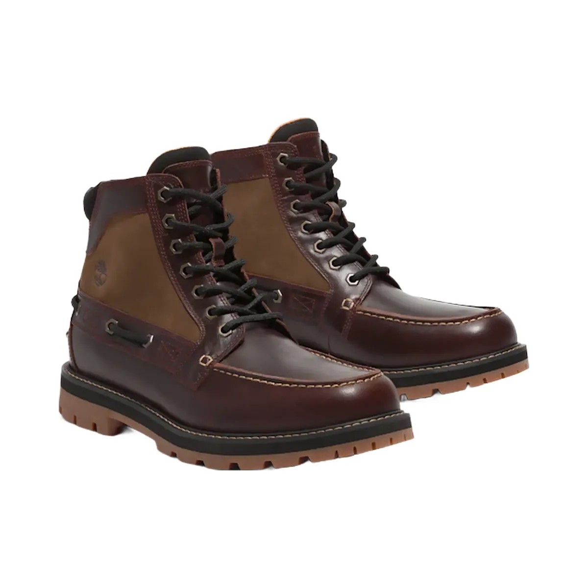 Timberland Britton Road Moc-Toe Boot Root Beer Full-Grain Men'S - HypeFly India View 1