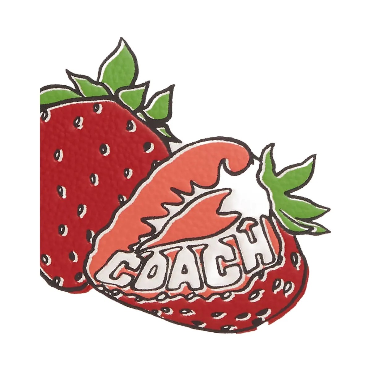Coach Jamie Camera Bag With Strawberry Graphic Gold-Chalk Multi - HypeFly India View 4