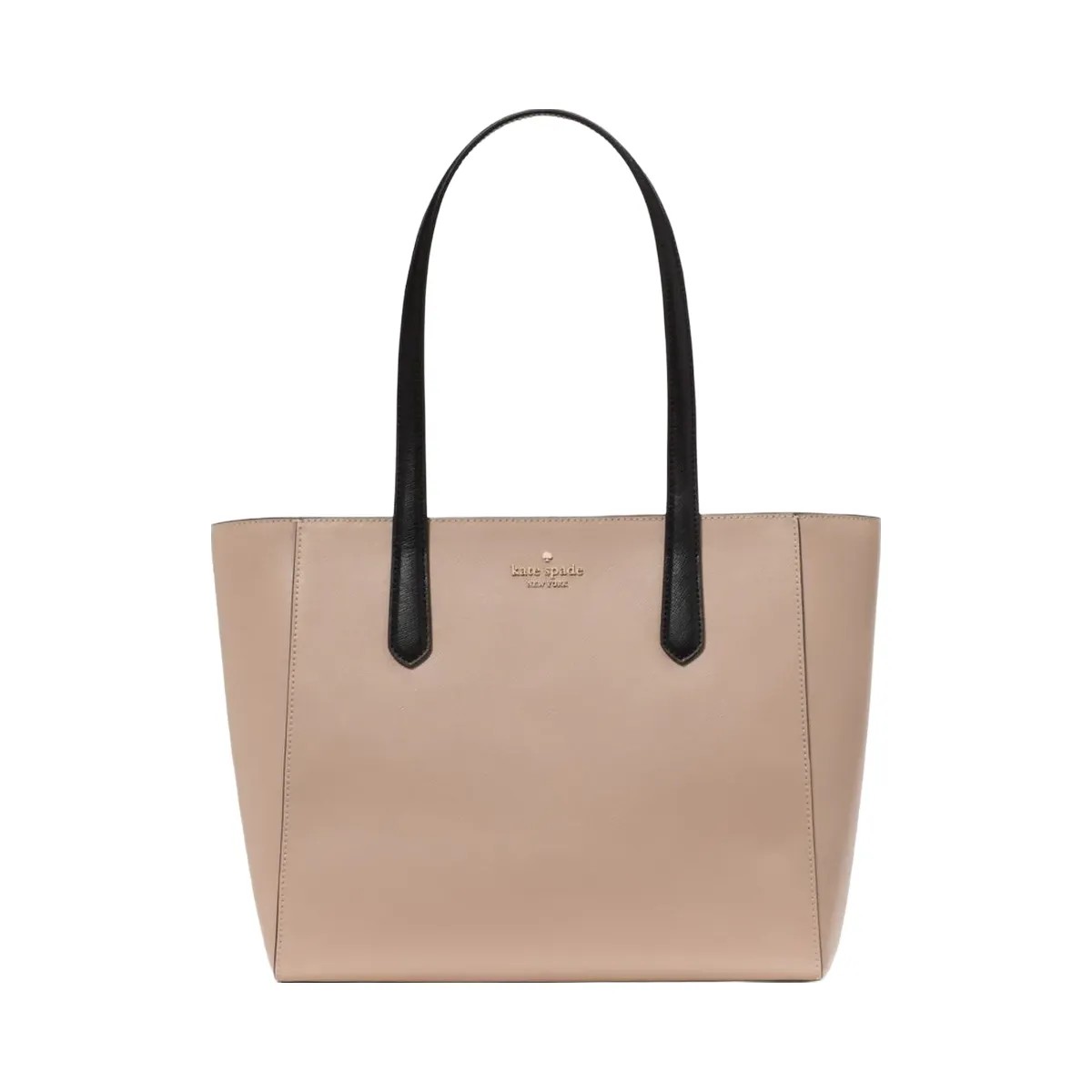 Kate Spade Staci Medium Tote Warm Beige Multi - HypeFly India View 1