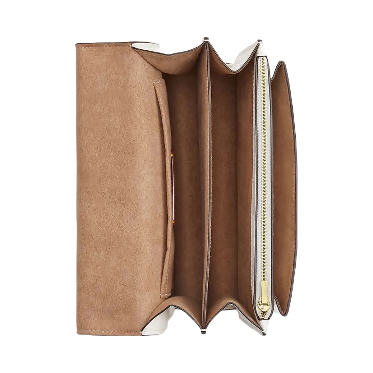 Coach Klare Crossbody Bag In Signature Canvas Signature Canvas-Gold-White-Chalk - HypeFly India View 3