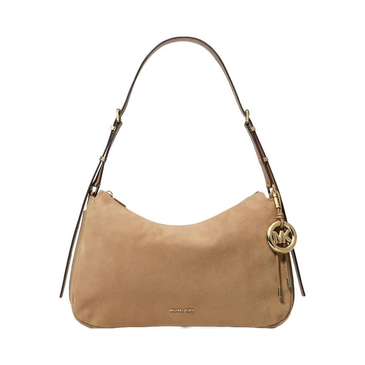 Michael Kors Nolita Medium Nubuck Convertible Shoulder Bag Husk - HypeFly India View 1