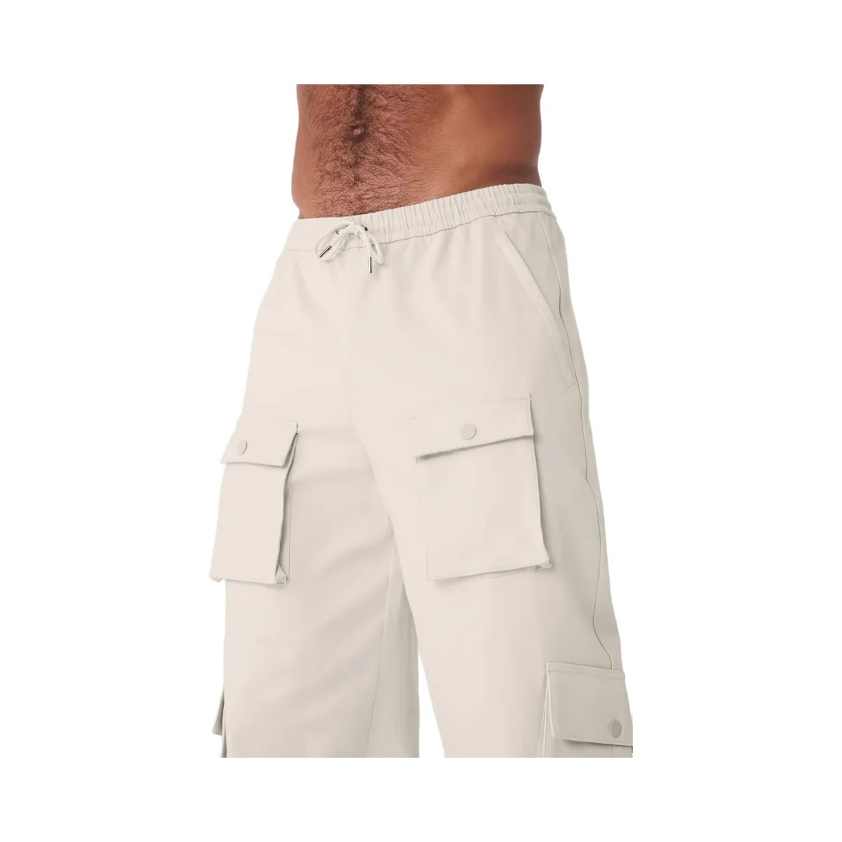 Alo Men's Northstar Cargo Pant - Bone - HypeFly India View 3