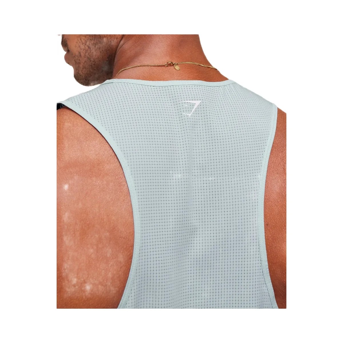 Gymshark Running Tank - Smoke Blue - HypeFly India View 6
