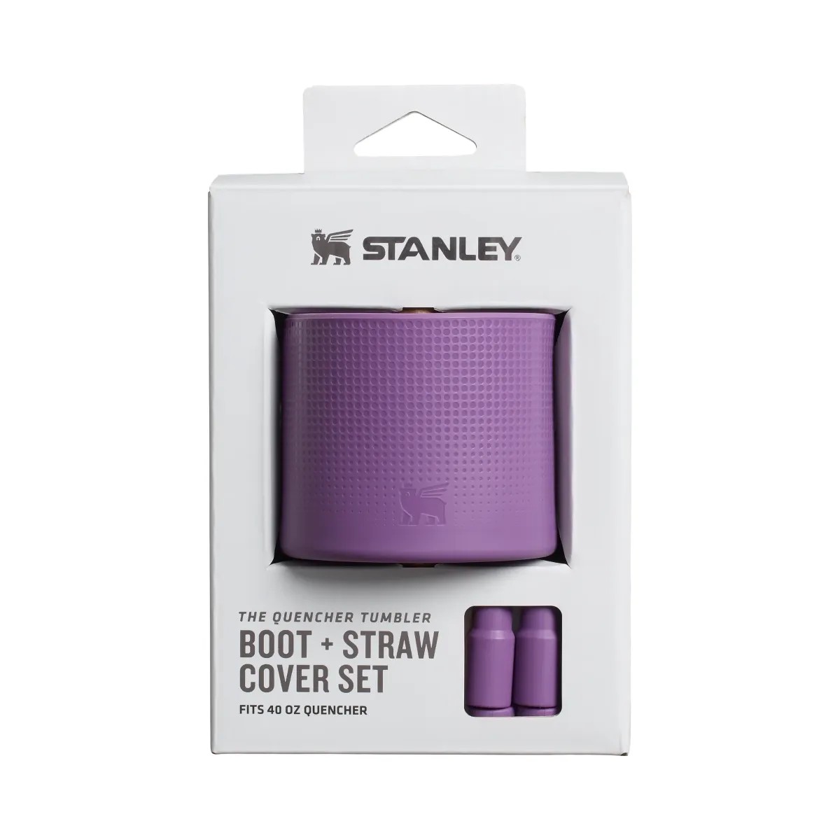 Stanley Quencher Boot and Straw Cover Set (40OZ) Dark Lilac - HypeFly India View 1