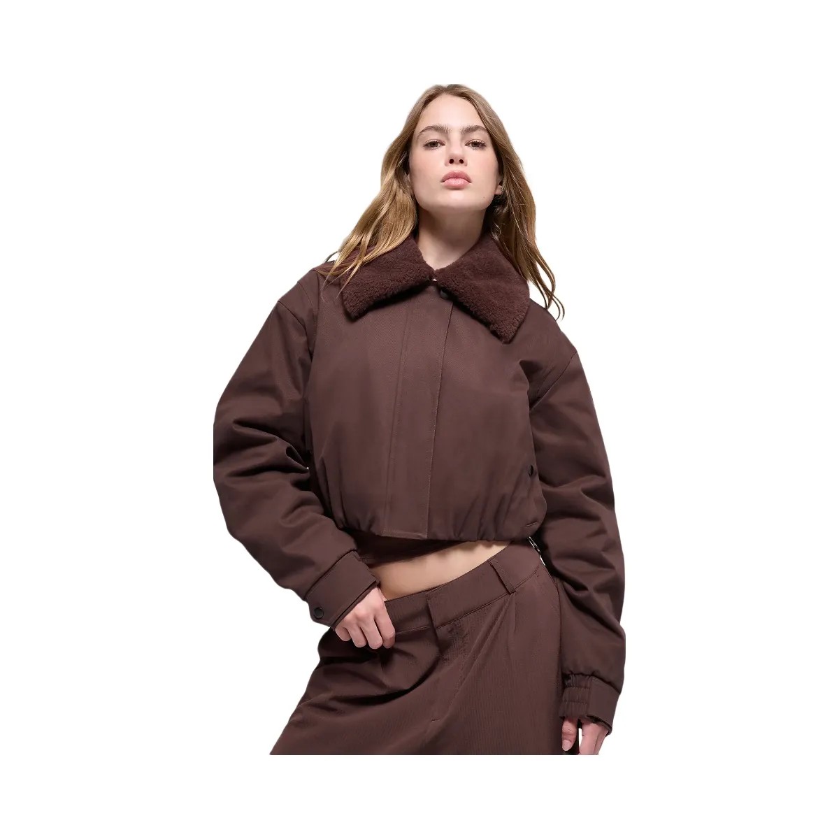 Alo Women's Navigator Jacket - Brownstone - HypeFly India View 1