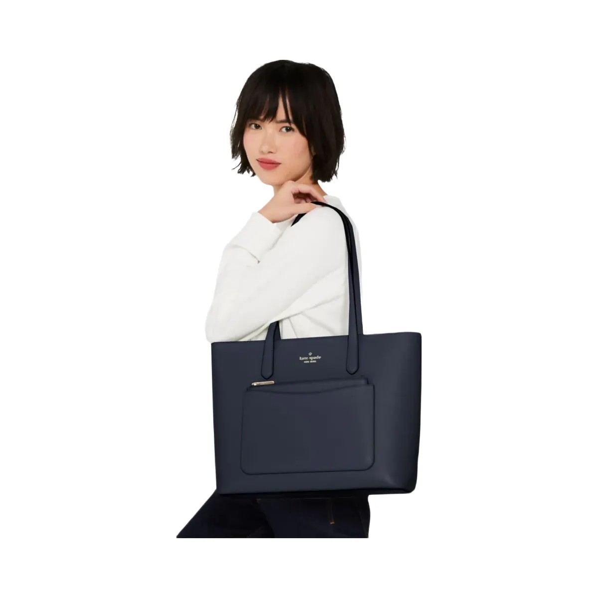 Kate Spade Staci Large Tote Set Blazer Blue - HypeFly India View 2