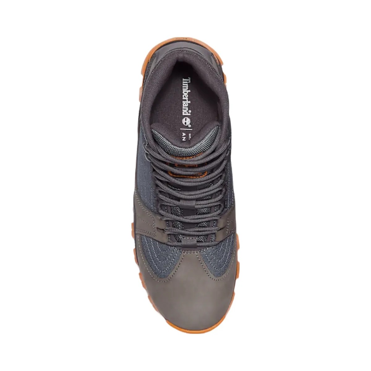 Timberland Mt Maddsen Mid Lace-Up Hiking Boot Dark Grey Nubuck Men'S - HypeFly India View 2