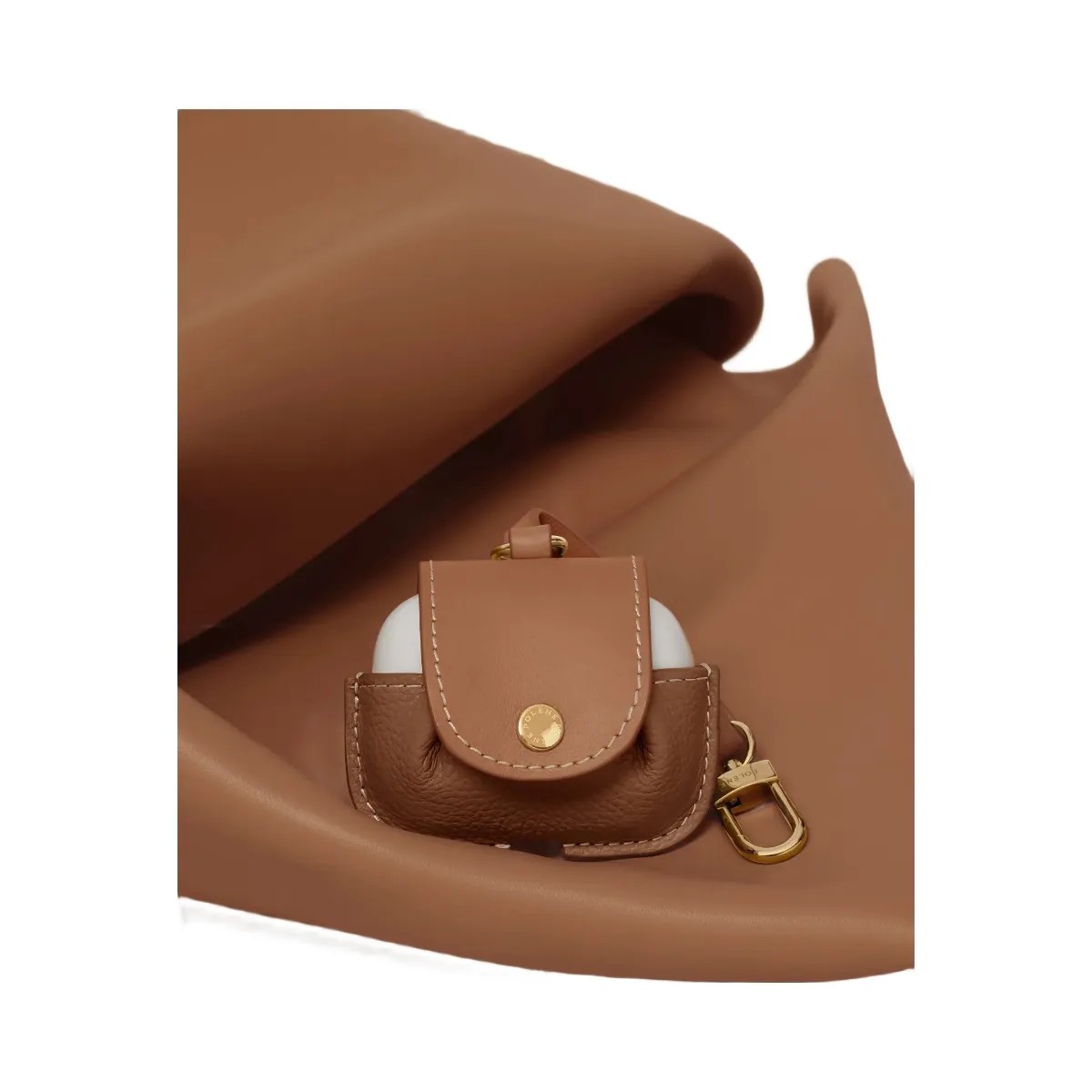 Polene Airpods case Duo Camel - HypeFly India View 3