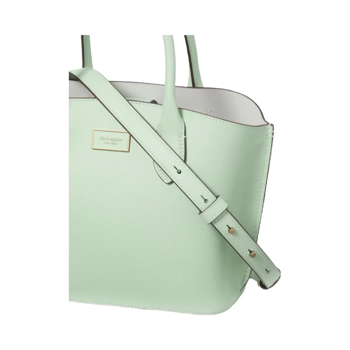Kate Spade Suite Crossbody Tote Pistachio Ice - HypeFly India View 6