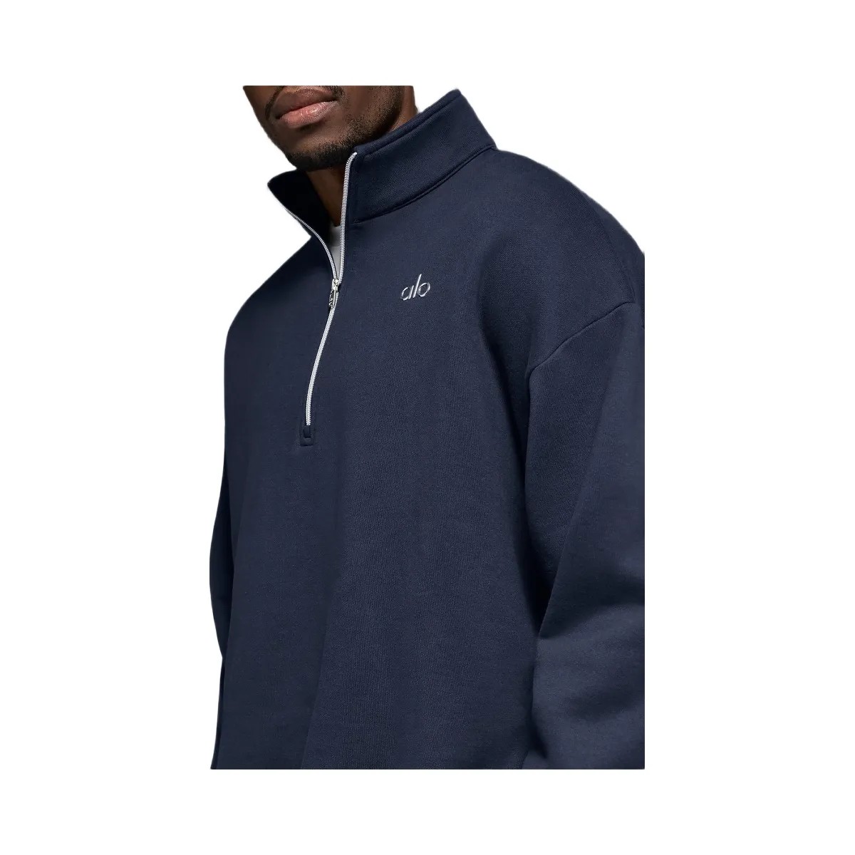 Alo Accolade 1/4 Zip Pullover - Navy - HypeFly India View 3