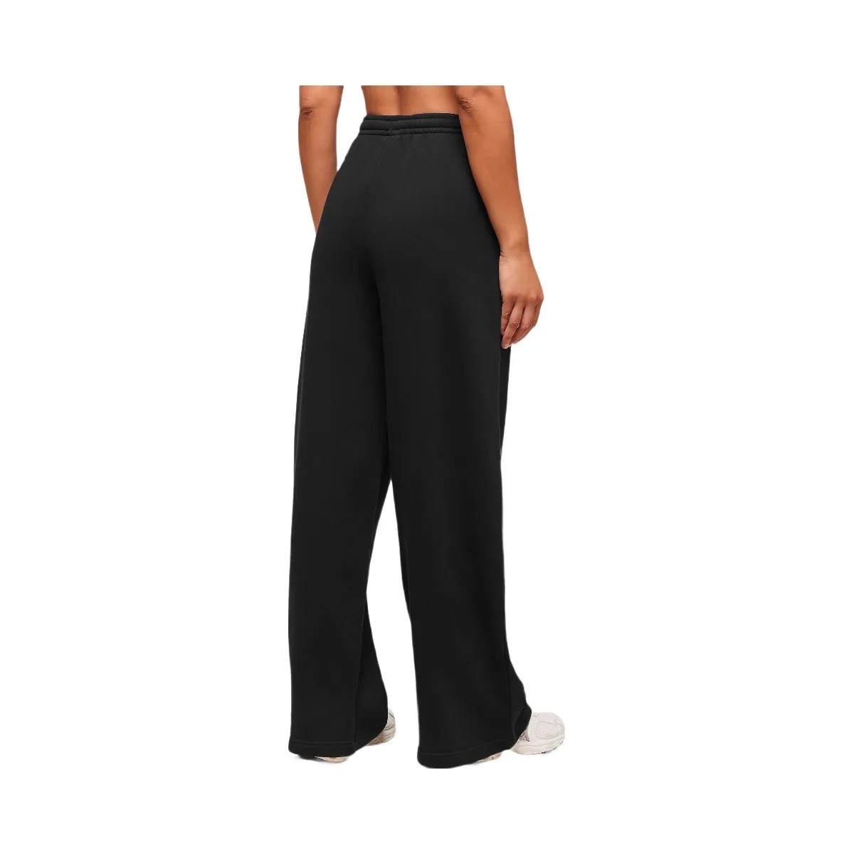 Gymshark Rest Day Sweats 2.0 Wide Leg Jogger - Black - HypeFly India View 2