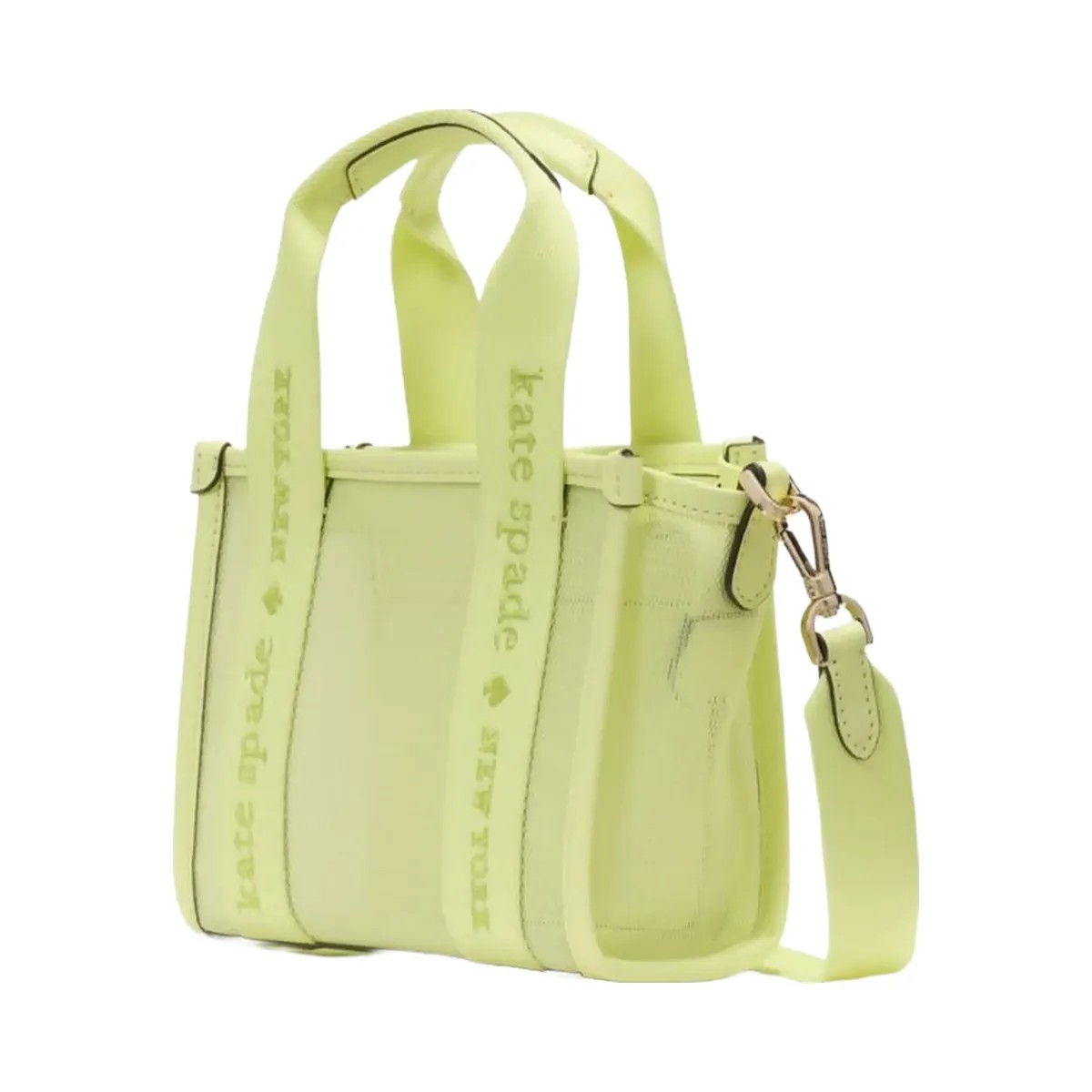 Kate Spade Kip Mesh Mini Tote Melon Rind - HypeFly India View 3