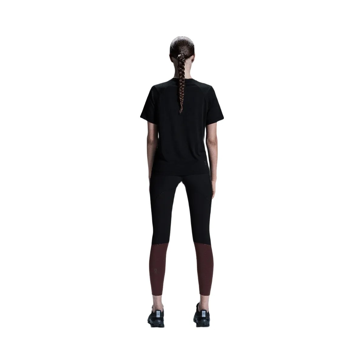 On Trek Tight Black | Mulberry - HypeFly India View 2