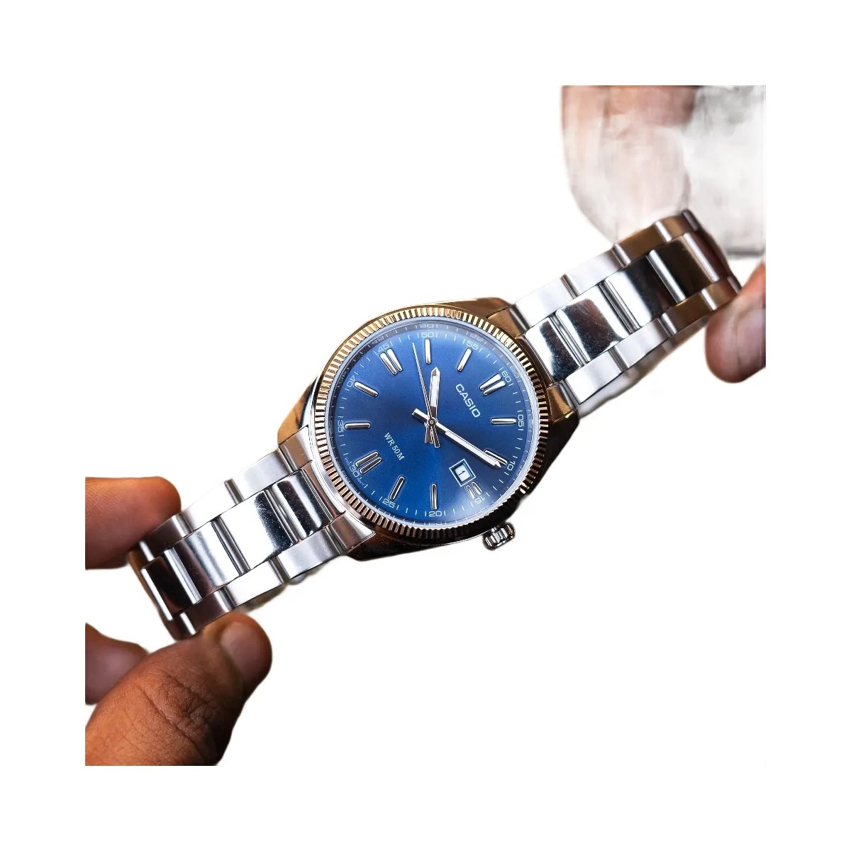 Casio Blue Enticer MTP 302PD 2AVEF - HypeFly India View 2