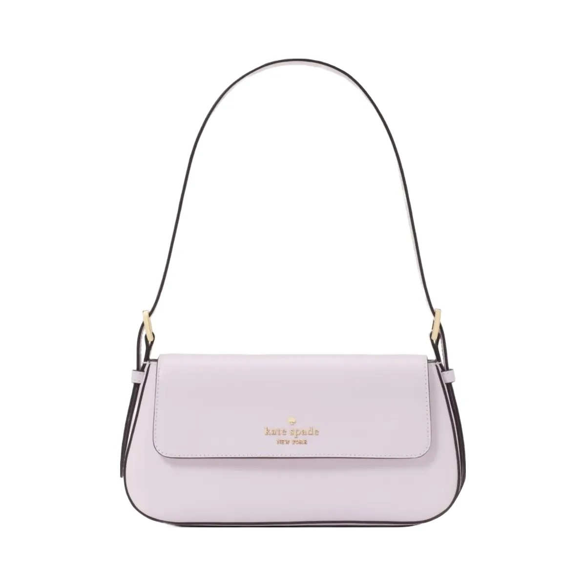 Kate Spade Madison Saffiano Leather Small Flap Shoulder Bag Pale Amethyst - HypeFly India View 1