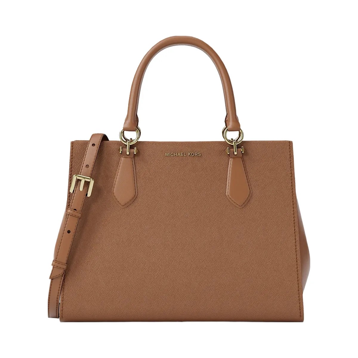 Michael Kors Marilyn Medium Saffiano Leather Satchel Luggage - HypeFly India View 1