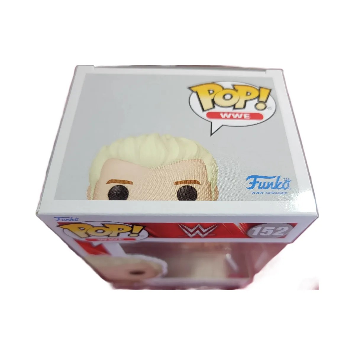 Funko Pop! Cody Rhodes # 152 (nib)
With pop protector #152 - HypeFly India View 3